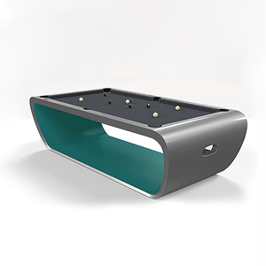 Chất Lượng Cao 9ft 8ft 7ft Giường Gỗ Rắn Pháp Phong Cách Bàn Bi-a - Product Image 3