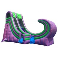 Vente flash : toboggan aquatique gonflable Purple Crush Commercial à vendre