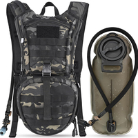 Échantillon Gratuit – Sac d'Hydratation Tactique en Plastique de Haute Qualité, Grande Capacité (36-56L), avec Fermeture Éclair, pour Randonnée, Cyclisme, Chasse – Nouveau Design