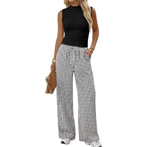 Black White Plaid