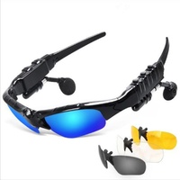 Meilleures ventes : Lunettes de soleil 368 et écouteurs TWS intra-auriculaires avec fonction d'appel étanche IPX6 V4.1, casque stéréo