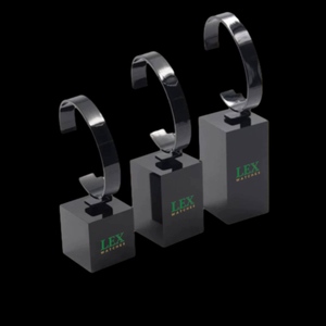 Las mejores ventas para sus relojes con soportes de reloj de acrílico personalizados transparentes de estilo moderno para la Excelencia minorista - Product Image 4