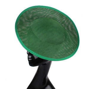 Base de sombrero de mujer DIY de 30CM, tocados de tela de lino, nueva Base de tocado de sombrero grande para hacer <span class=keywords><strong>sombreros</strong></span> - Product Image 3