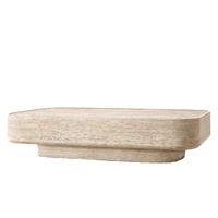 Haupt dekoration Wabi-Sabi Wind rechteckiges Wohnzimmer Loch Netz Rotlicht Luxus villa Modell haus Skandi navis cher Couch tisch