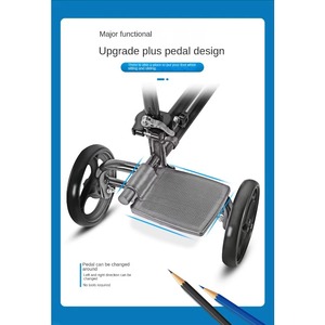 Walking Aid for Children Walking Assistive Device for the Elderly with Wheel Walking Aid - Product Image 4