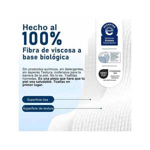 Toallas Desechables Shesmile Clean Towels XL, Paquete de 50 Unidades, para Desmaquillar el Rostro - Product Image 6