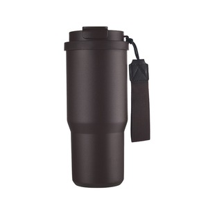 Nouvelle tasse à café isolée en acier inoxydable 304 de 25 oz | Isolation thermique de 12 à 24 heures | Lanière portable 3-Drinking Ways | - Product Image 4