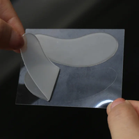 Patch pour les cils sous les yeux avec logo personnalisé coussinets en gel hydratant pour les cils pour les extensions de cils