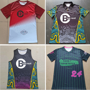 เสื้อโปโลพิมพ์ลายดิจิตอลแบบซับลิเมชั่นเต็มตัว ราคาถูก สำหรับทุกเพศ ผ้าโพลีเอสเตอร์แห้งเร็ว 100% พิมพ์ลายทั่วตัว เสื้อพิมพ์ลายซับลิเมชั่น 3 มิติ - Product Image 3