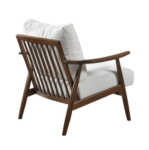 Fauteuil inclinable en tissu moderne pour le loisir - Design ergonomique et durable avec pieds en bois pour le salon et la maison - Product Image 3