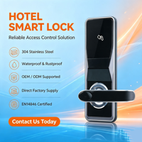 Lector RFID de Alta Seguridad con Tarjeta de Memoria y Red IP para Sistema de Cerradura de Puerta de Hotel, Acero Inoxidable 304 Resistente a la Oxidación
