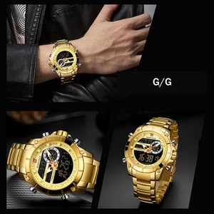 NAVIFORCE Top Luxury Original Sports Wrist <b>Watch</b> for Men Quartz Steel Waterproof Dual Display <b>Watches</b> Relogio Masculino - Product Image 2