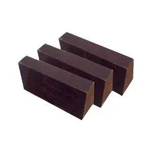Factory direct sales of 1700C semi-recombined magnesia-chrome bricks for lead smelting non-ferrous metallurgy