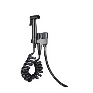 Rociador de bidé de mano de níquel cepillado SUS304, pulverizador de inodoro Shattaf, accesorio de baño - Product Image 4