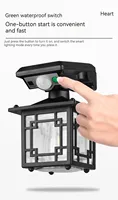 Lumière solaire LED moderne pour jardin et aménagement paysager, étanche IP65, pour extérieur