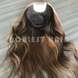 Perruque européenne pour femme, cheveux remy, coupe blonde, plusieurs dimensions - Product Image 4