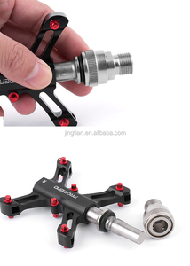 Pedal de bicicleta de liberación rápida de aleación de aluminio 6061CNC, <span class=keywords><strong>pedales</strong></span> de bicicleta plegables ligeros, BMX estable de 3 rodamientos, <span class=keywords><strong>pedales</strong></span> de bicicleta plegables rápidos - Product Image 6