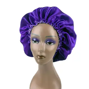 Wholesale Custom Bonnets With Logo Designer Women Bonnet With Edge Scarf Bonnets And Satin Hair Wraps