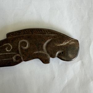 Liontin naga batu Birma mainan ukiran buatan tangan seni rakyat - Product Image 2