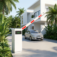 Barrière levante intelligente OEM personnalisée, bras de déclenchement automatique anti-écrasement, divers types de bras pour stations de péage et accès commercial