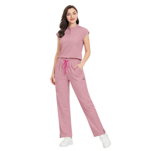 Conjuntos <span class=keywords><strong>de</strong></span> Uniformes Médicos Personalizados 42393; Blusas Básicas Antifluidas para Mujer, Conjuntos <span class=keywords><strong>de</strong></span> Uniformes Médicos <span class=keywords><strong>de</strong></span> Algodón - Product Image 1