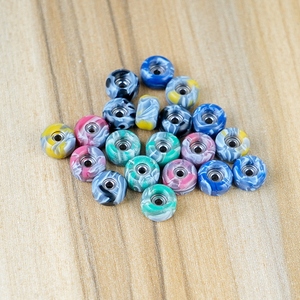 Ruote per Fingerboard in POM Multicolore 7.5*4.5mm, Personalizzabili, <span class=keywords><strong>con</strong></span> Cuscinetti, per <span class=keywords><strong>Skateboard</strong></span> da Dito - Product Image 4