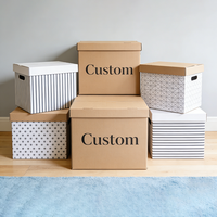 Boîte de rangement TongKun en matériaux recyclés pour textiles, écharpes, chaussettes, vêtements – Organisateur de placard