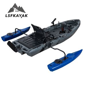 <span class=keywords><strong>Kayak</strong></span> Modular LSF para 1 Persona, 2.75M, Bote de Pesca con Aleta y Pedal, Estable y Listo para Navegar, HDPE Resistente para Deportes Acuáticos y al Aire Libre - Product Image 1
