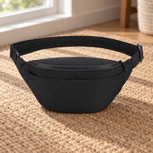 Sac banane léger, sac de poitrine, sac bandoulière, sac de voyage en polyester, fermeture éclair, poche arrière antivol, pour hommes et femmes, taille M - Product Image 1