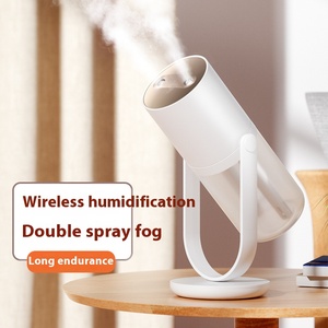 Atomización ultrasónica, doble pulverizador, difusor de aire para coche, botella, oficina, hogar, luz Led, <span class=keywords><strong>Humidificador</strong></span> <span class=keywords><strong>ambiental</strong></span> - Product Image 6