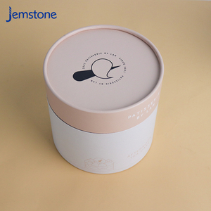 Boîte d'emballage cylindrique en carton kraft pour capsules de gel alimentaire à base de plantes, design personnalisé, recyclable, tube en papier pour poudre de protéines - Product Image 4