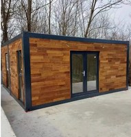 Petit bureau Pod 20 pieds préfabriqué modulaire en acier conteneur maison cabine Portable atelier Mobile pour entrepôt Application