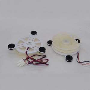 Moteur de ventilateur d'évaporateur de réfrigérateur RMT62543 ZWF-30-3 DC12V 2.5W 60mm à montage sur bride pour appareils électroménagers - Product Image 1