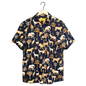 La camicia a maniche corte con bottoni Mombasa Perfect Cut - Product Image 1