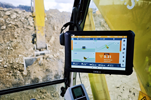 Leveller tanah ekskavator hidrolik Gps TX73 Rtk 3D sistem kontrol peningkatan penggalian TX63 Escavatore - Product Image 3