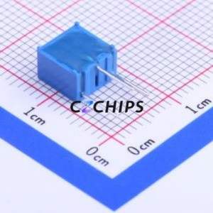 ตัวต้านทาน/โพเทนชิโอมิเตอร์แบบปรับได้สำหรับ3362S-1-503LF ผ่านชิ้นส่วนรู (THT)-3P, ตัวต้านทาน7x6.6มม. 50Kohm 10% 500 100mw pm/℃ - Product Image 2