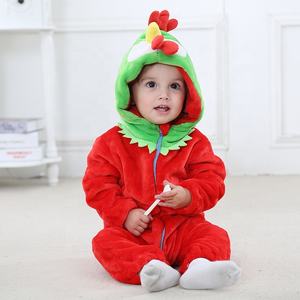 Combinaison Grenouillère Mignonne pour Bébés Filles et Garçons, Personnalisable, en Stock, Thème Animaux, avec Chapeaux, Vêtements pour Enfants Michley Factory - Product Image 2