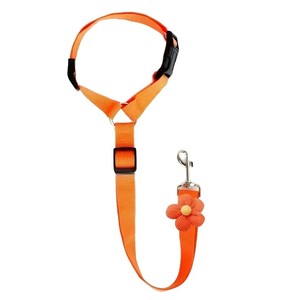 Dog Car Safety <b>Leash</b> Nylon Flower <b>Collar</b> Extendable Retractable For <b>Pets</b> - Product Image 5