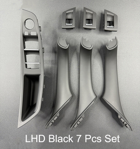 Venta al por mayor de fábrica manija interior de fibra de carbono manija de <span class=keywords><strong>puerta</strong></span> Interior para F10 F11 BMW 5 Series reposabrazos cubierta embellecedora 7 Uds conjunto - Product Image 6