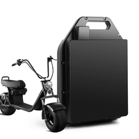Batterie Lithium-ion pour Scooter électrique, Akku, 60v, 20ah, 1200W, Citycoco, avec chargeur