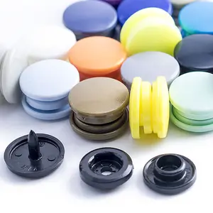 מפעל סיטונאי Custom שרף הצמד אטב T3 T5 T8 פלסטיק הצמד כפתור עבור בגדי אביזרים