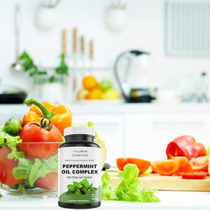 OEM식이 보충제 페퍼민트 잎 추출물 분말 허브 유기농 페퍼민트 오일 캡슐 최고의 페퍼민트 캡슐 - Product Image 5