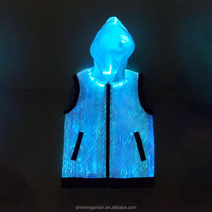 <span class=keywords><strong>Sweat</strong></span> à capuche pour enfants, en Fiber optique, veste lumineuse LED, couleur changeante, <span class=keywords><strong>sweat</strong></span>-shirt, vêtements pour enfants, garçons et filles, - Product Image 6