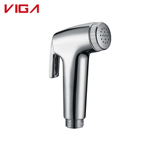 Chrome Plated Shattaf Bidet Faucet Portable Bathroom Shattaf Toilet Jet Spray Hand Shower