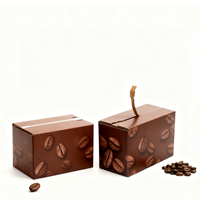 Boîte d'emballage alimentaire recyclable avec sachets – Emballage écologique pour poudre de café en gros