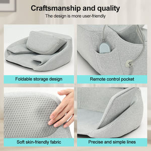 Portable Shiatsu Body Waist <strong>Heat</strong> Vibration <strong>Massage</strong> Cushion Knead Shiatsu Ventilation Seated Chair <strong>Pad</strong> Car Seat Massager for Back - Product Image 6