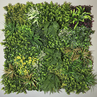 Mur végétal artificiel en herbe synthétique, décoration écologique, résistant aux UV, en matériau PE, pour anniversaire, intérieur/extérieur, verdure