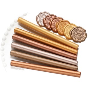 ChengXH Tiras de Cera para <span class=keywords><strong>Sello</strong></span> de Lacre (Crayón de Cera Redondo) para Pistola de Cera, <span class=keywords><strong>Sello</strong></span> de Lacre para Sobres, Venta al por Mayor para Fabricantes - Product Image 5