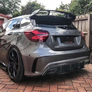 Diffusore posteriore in vendita diretta dalla fabbrica con punta di scarico per <span class=keywords><strong>Mercedes</strong></span> Benz A45 <span class=keywords><strong>AMG</strong></span> una <span class=keywords><strong>classe</strong></span> W176 - Product Image 6