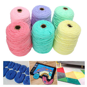 Fil acrylique et <span class=keywords><strong>laine</strong></span> pour tufting, noir, personnalisé, en cônes de 400g, 1kg, 8 plis, 550g, 1.1kg, 4 plis, 5 plis, pour <span class=keywords><strong>tapis</strong></span> tuftés - Product Image 2